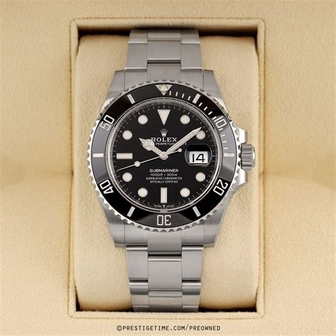 rolex submariner date used|pre owned certified rolex submariner.